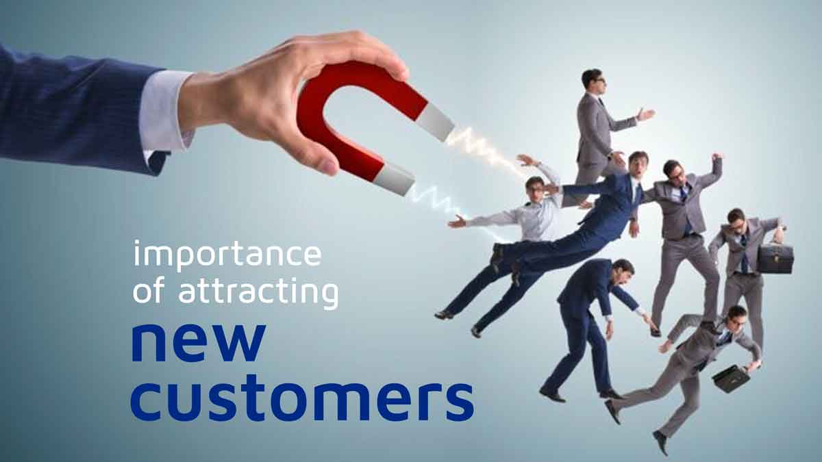 جذب مشتریان جدید و حفظ مشتریان فعلی