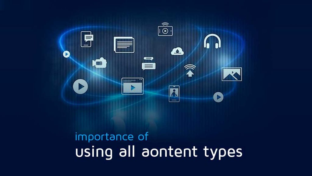 استفاده از انواع محتوا در برنامه بازاریابی